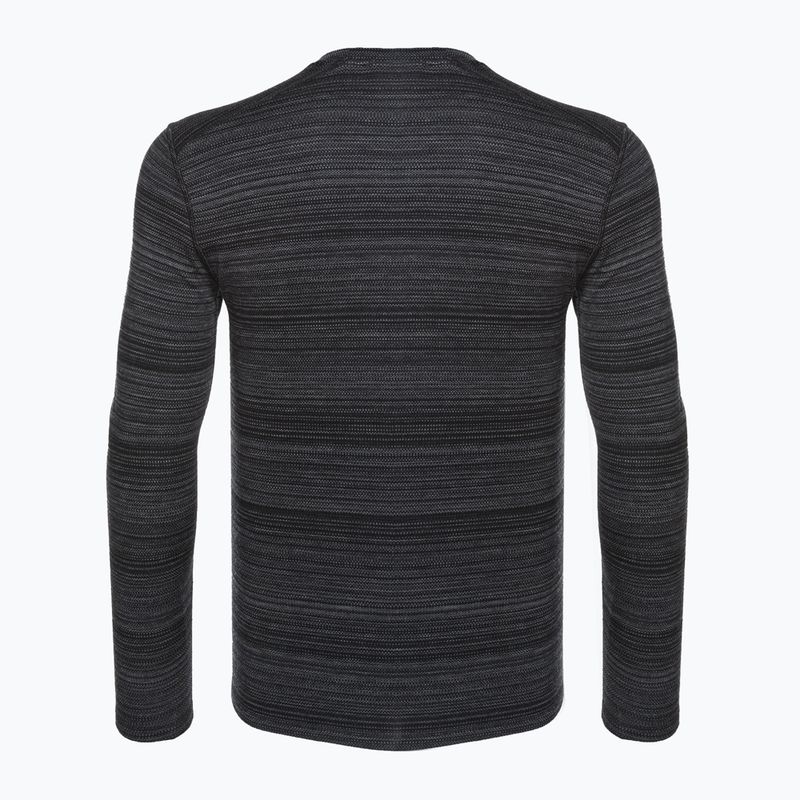 Longsleeve termoaktywny męski Smartwool Merino 250 Baselayer Crew Boxed black color shift 2