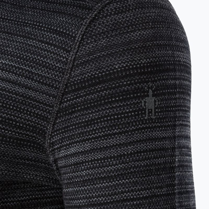 Longsleeve termoaktywny męski Smartwool Merino 250 Baselayer Crew Boxed black color shift 3