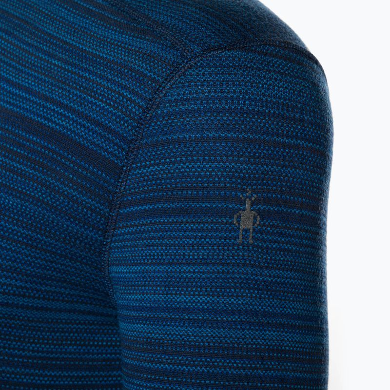 Bluza termoaktywna męska Smartwool Merino 250 Baselayer Crew Boxed deep navy color shift 5