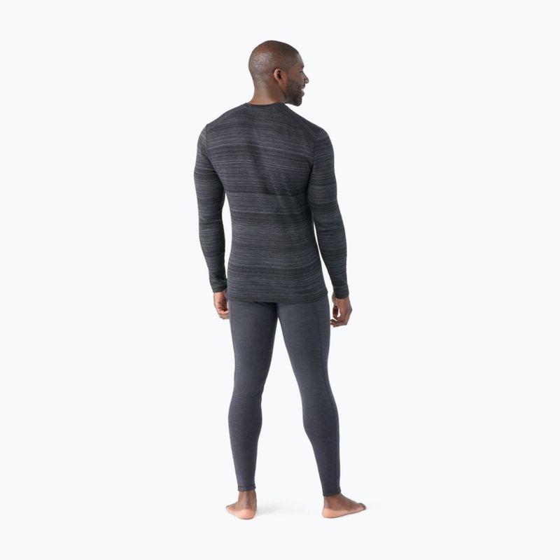 Longsleeve termoaktywny męski Smartwool Merino 250 Baselayer Crew Boxed black color shift 7