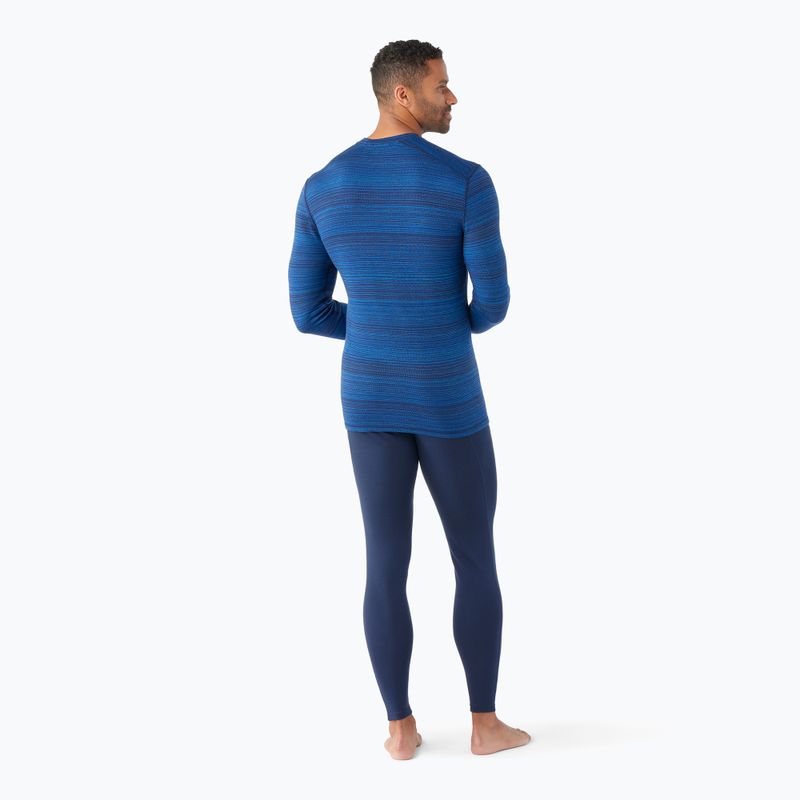 Bluza termoaktywna męska Smartwool Merino 250 Baselayer Crew Boxed deep navy color shift 2
