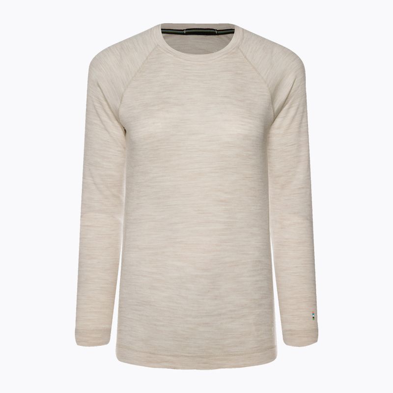 Longsleeve termoaktywny damski Smartwool Merino 250 Baselayer Crew Boxed almond heather 3