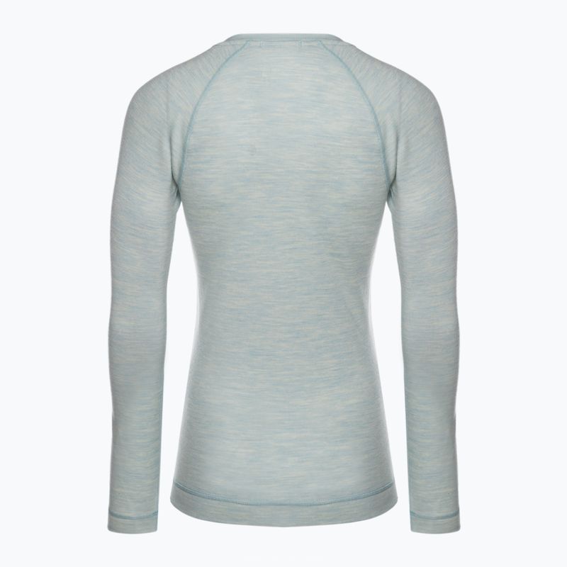 Bluza termoaktywna damska Smartwool Merino 250 Baselayer Crew Boxed winter sky heather 4
