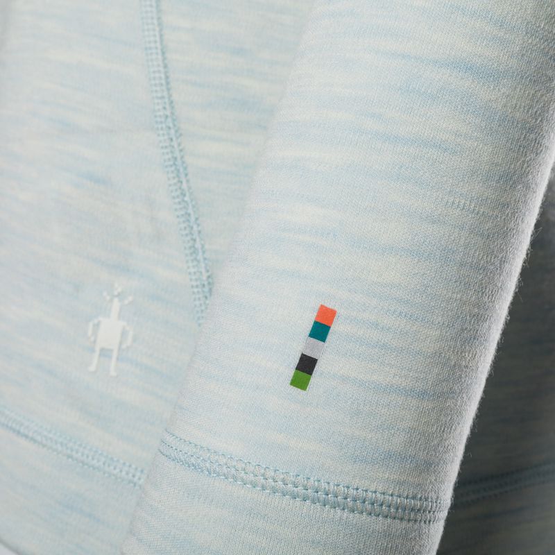 Bluza termoaktywna damska Smartwool Merino 250 Baselayer Crew Boxed winter sky heather 5