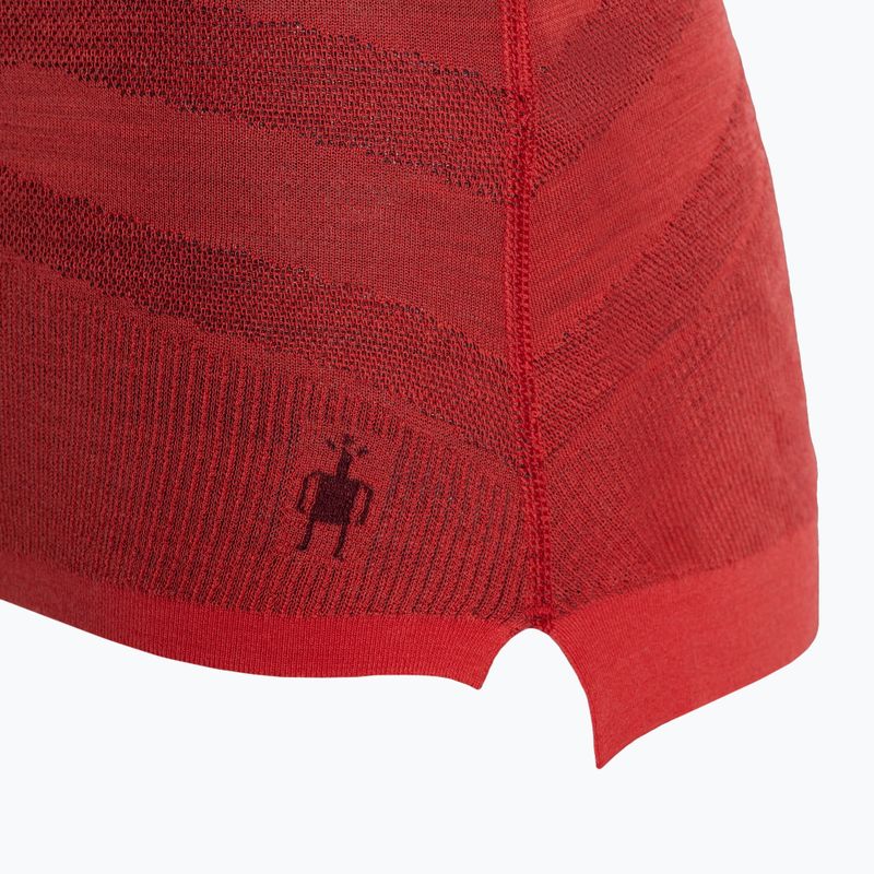 Longsleeve termoaktywny damski Smartwool Intraknit Thermal Merino Baselayer Crew scarlet/black 4