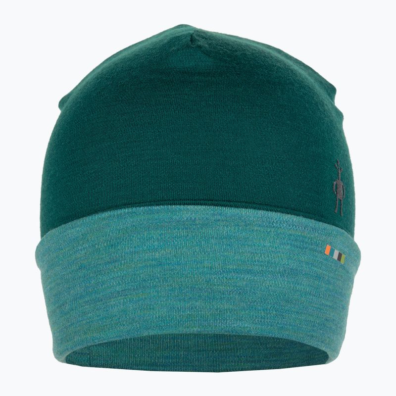 Czapka zimowa Smartwool Merino Reversible Cuffed emerald green 2
