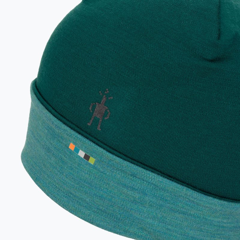 Czapka zimowa Smartwool Merino Reversible Cuffed emerald green 4