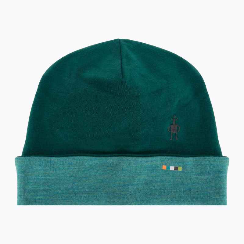 Czapka zimowa Smartwool Merino Reversible Cuffed emerald green 5