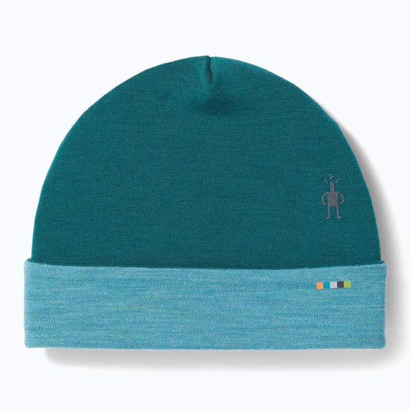 Czapka zimowa Smartwool Merino Reversible Cuffed emerald green 6