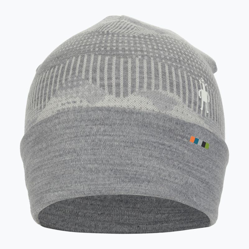 Czapka Smartwool Merino Reversible Cuffed light gray mountain scape 2