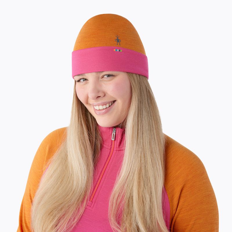 Czapka zimowa Smartwool Merino Reversible Cuffed marmalade heather 7