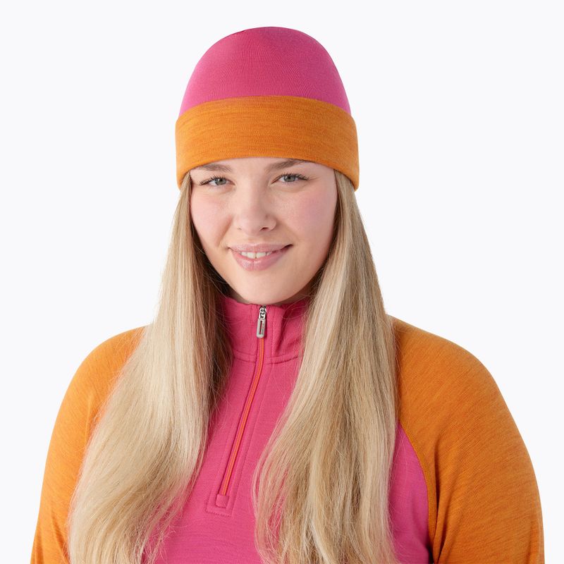 Czapka Smartwool Merino Reversible Cuffed marmalade heather 8