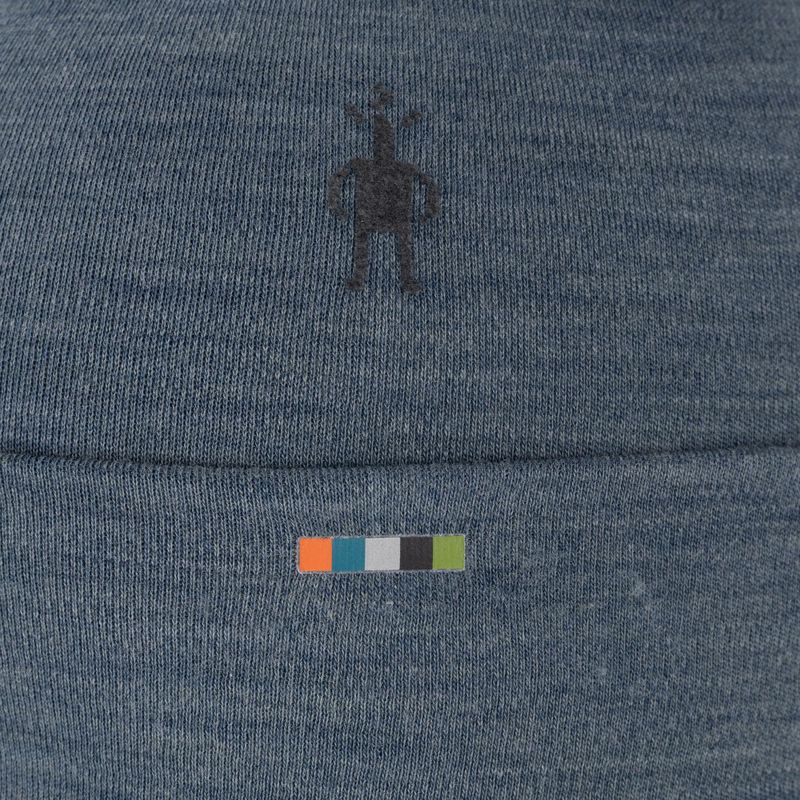 Czapka Smartwool Merino Reversible Cuffed pewter blue heather 4