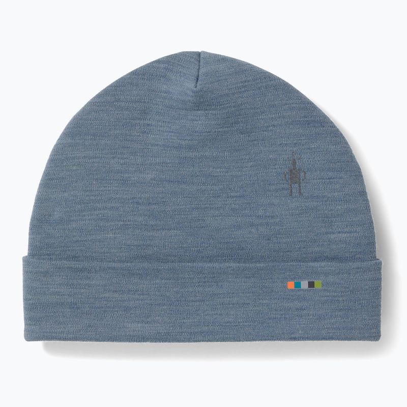 Czapka Smartwool Merino Reversible Cuffed pewter blue heather