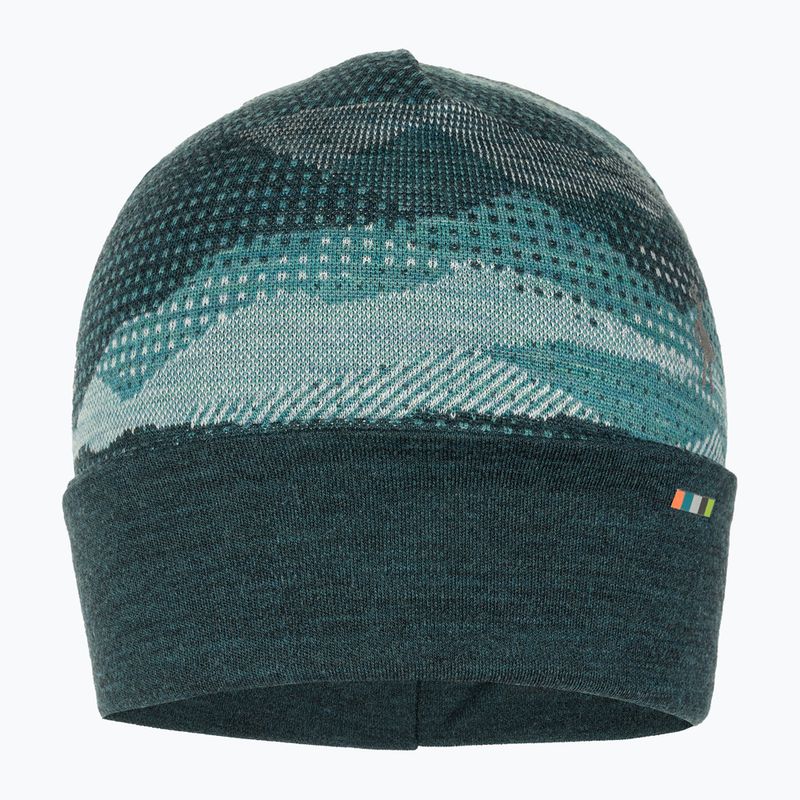 Czapka Smartwool Merino Reversible Cuffed twilight blue mtn scape 2