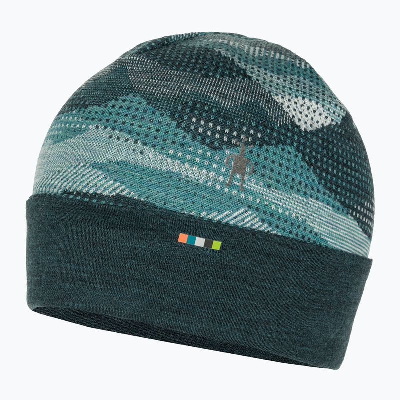 Czapka Smartwool Merino Reversible Cuffed twilight blue mtn scape 3