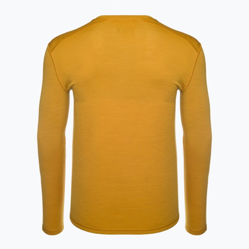 Longsleeve termoaktywny męski Smartwool Merino 250 Baselayer Crew Boxed honey gold 4