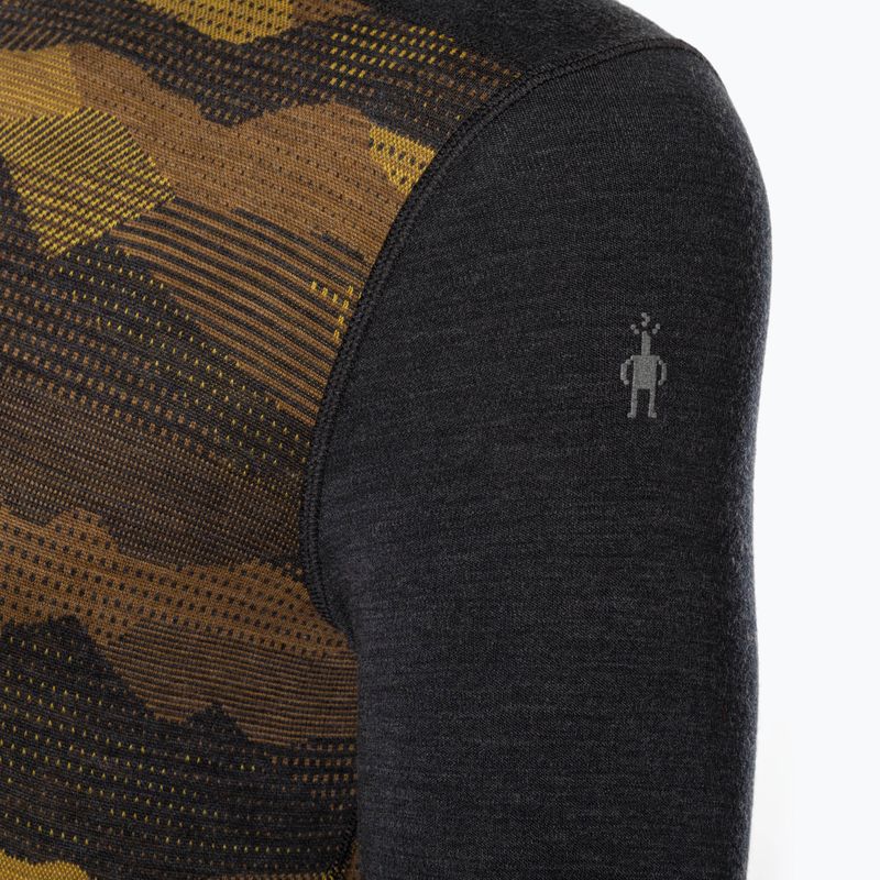 Bluza termoaktywna męska Smartwool Merino 250 Baselayer Crew Boxed charcoal mtn scape 5