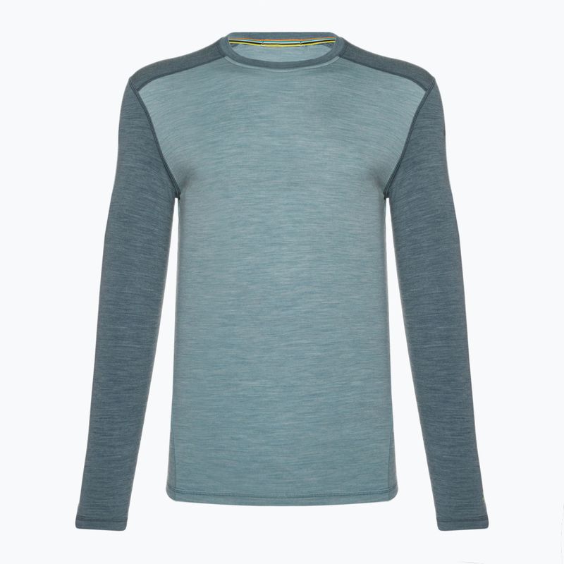 Bluza termoaktywna męska Smartwool Merino 250 Baselayer Crew Boxed pewter blue-lead 3