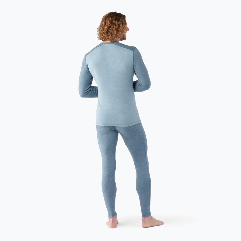 Longsleeve termoaktywny męski Smartwool Merino 250 Baselayer Crew Boxed pewter blue-lead 2