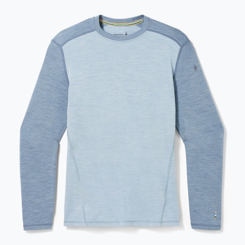 Longsleeve termoaktywny męski Smartwool Merino 250 Baselayer Crew Boxed pewter blue-lead 6