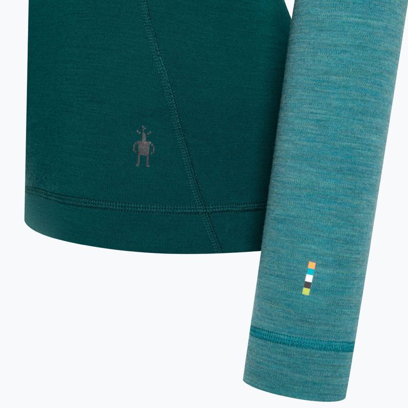 Bluza termoaktywna damska Smartwool Classic Thermal Merino Baselayer 1/4 Zip Boxed emerald 6