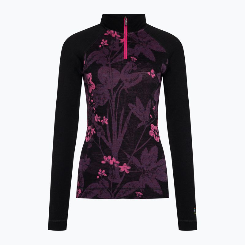 Bluza termoaktywna damska Smartwool Classic Thermal Merino Baselayer 1/4 Zip Boxed purple iris 3