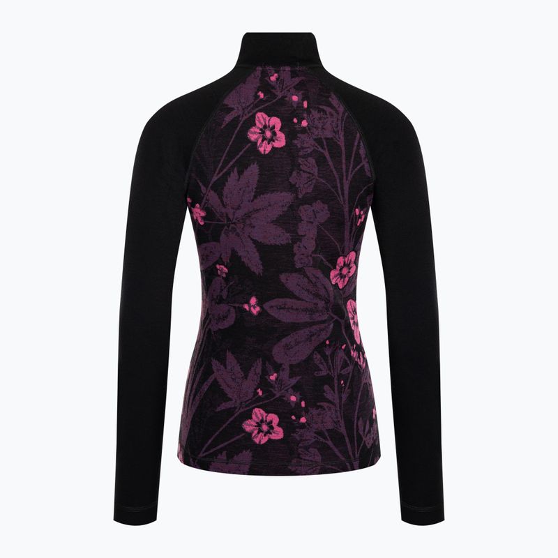 Bluza termoaktywna damska Smartwool Classic Thermal Merino Baselayer 1/4 Zip Boxed purple iris 4