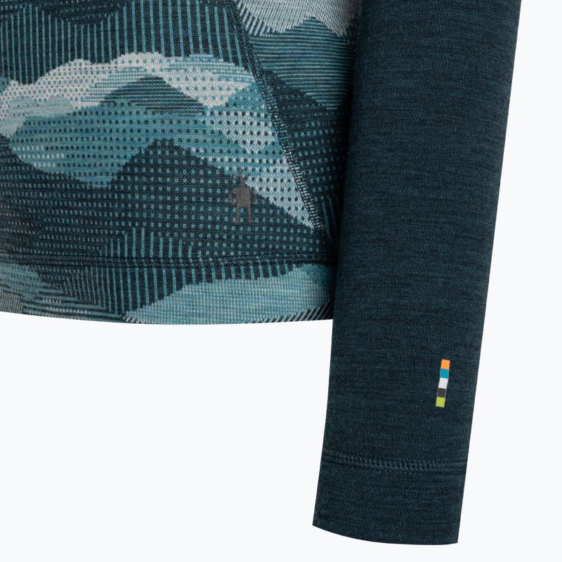 Bluza termoaktywna damska Smartwool Classic Thermal Merino Baselayer 1/4 Zip Boxed twilight 6