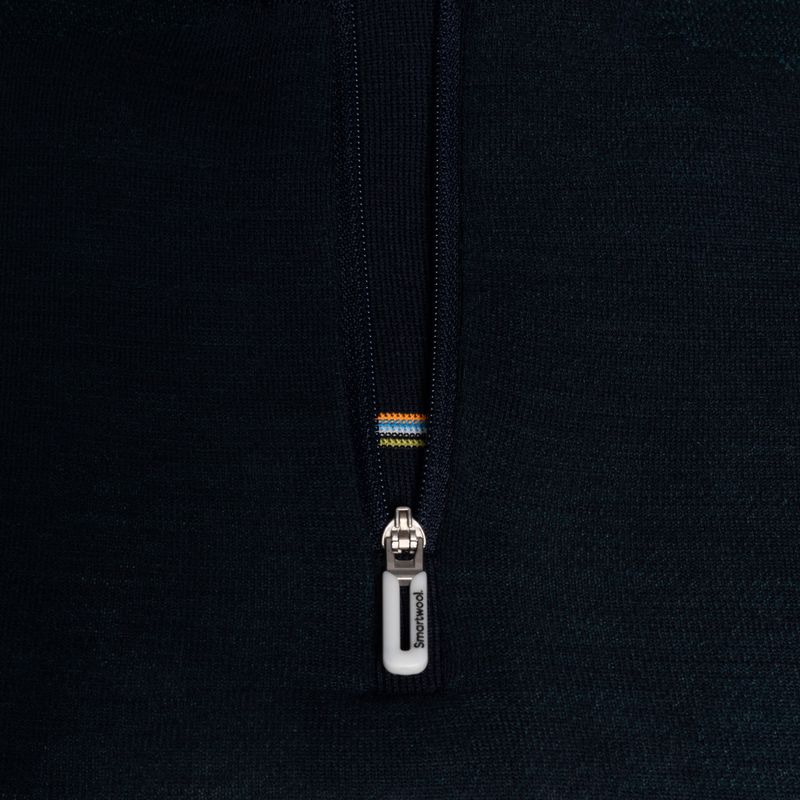 Bluza termoaktywna damska Smartwool Intraknit Thermal Merino Baselayer Colorblock 1/4 Zip navy 6