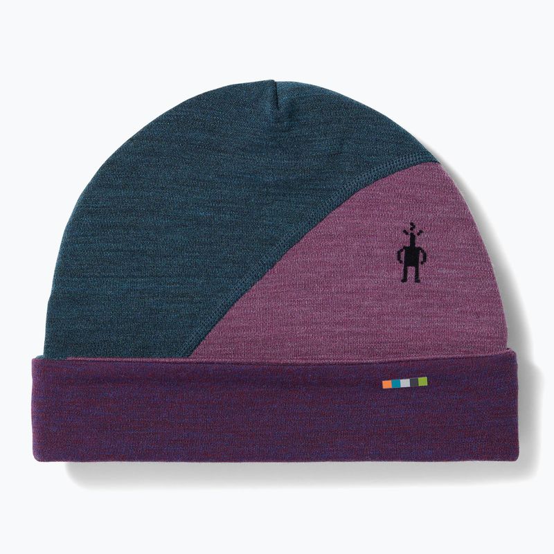 Czapka zimowa Smartwool Thermal Merino Colorblock twilight blue heather