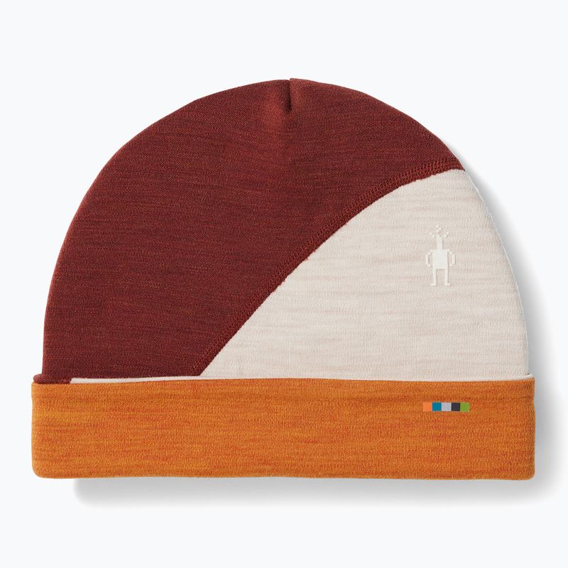 Czapka zimowa Smartwool Thermal Merino Colorblock marmalade heather