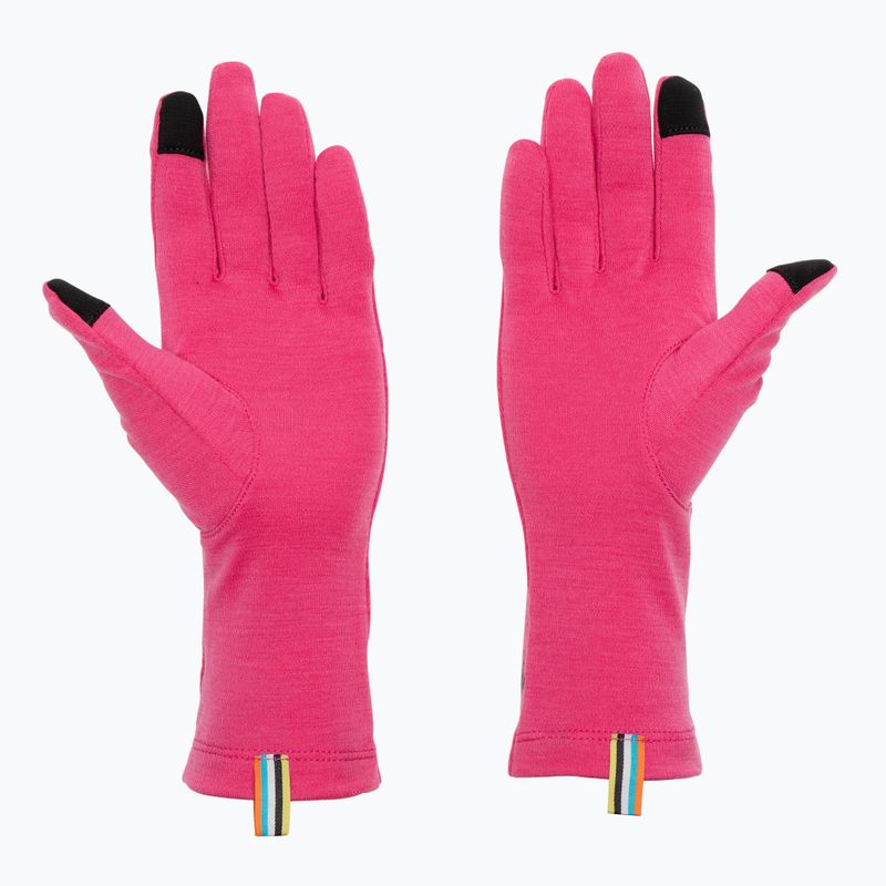 Rękawiczki trekkingowe Smartwool Thermal Merino power pink 2