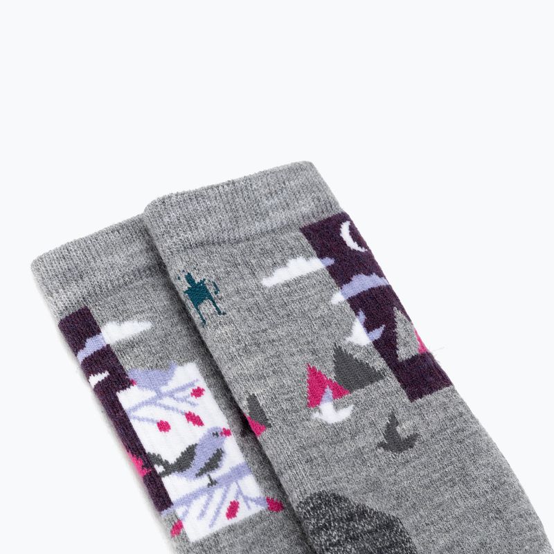 Skarpety damskie Smartwool Hike Full Cushion Alpine Perch Crew light gray 3