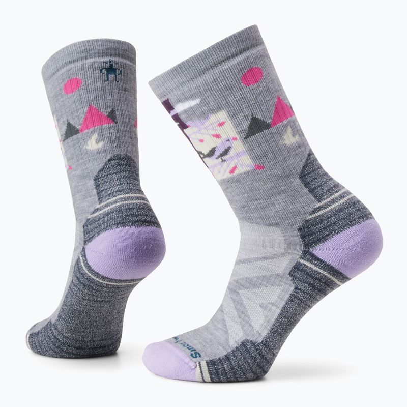 Skarpety damskie Smartwool Hike Full Cushion Alpine Perch Crew light gray 9