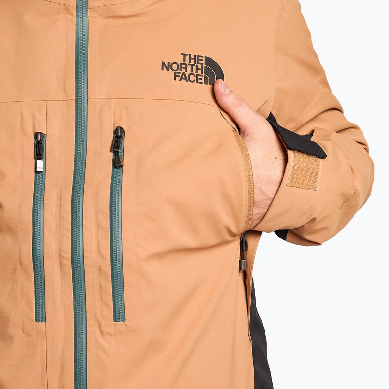 Kurtka narciarska męska The North Face Mount Bre almond butter/black 4