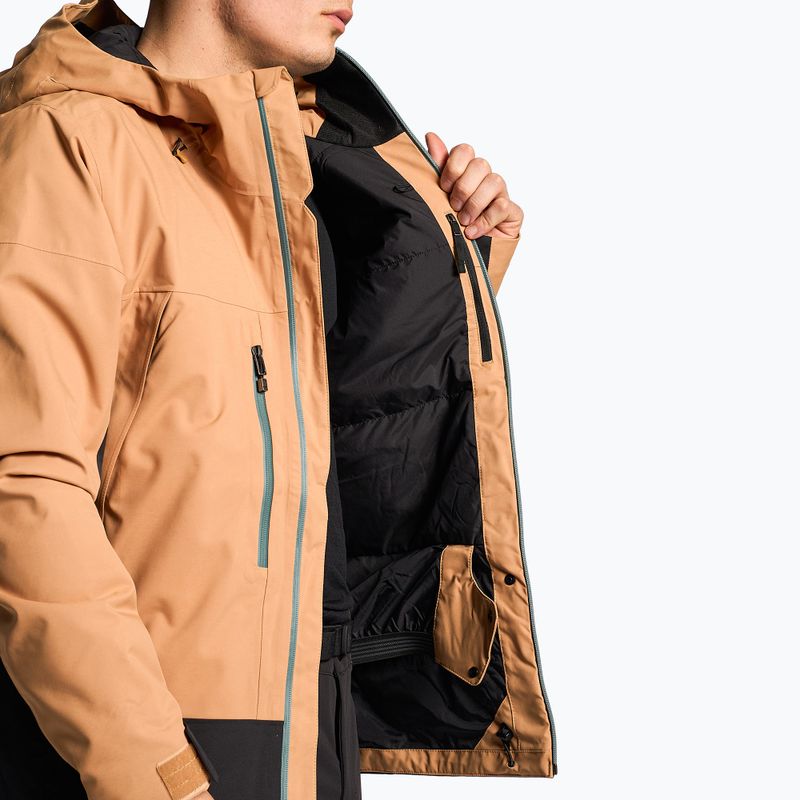 Kurtka narciarska męska The North Face Mount Bre almond butter/black 5