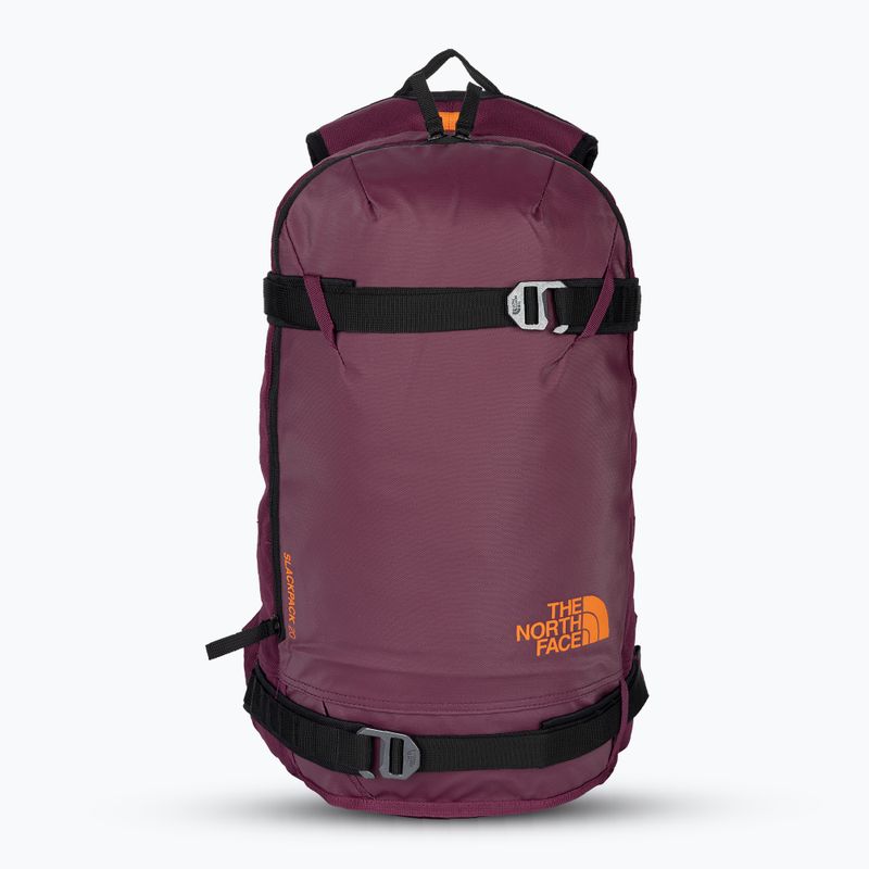 Plecak snowboardowy damski The North Face Slackpack 2.0 20 l boysenberry/mandarin