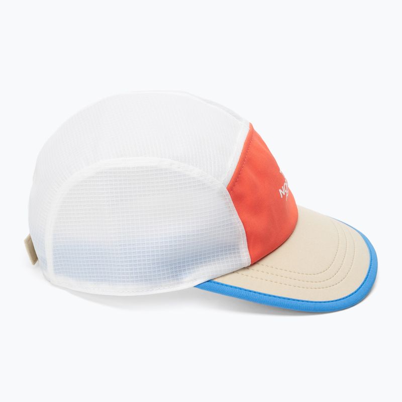 Czapka z daszkiem The North Face Run optic blue/radiant orange/white 2