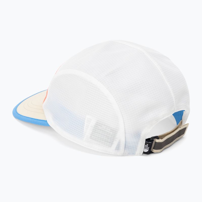 Czapka z daszkiem The North Face Run optic blue/radiant orange/white 3
