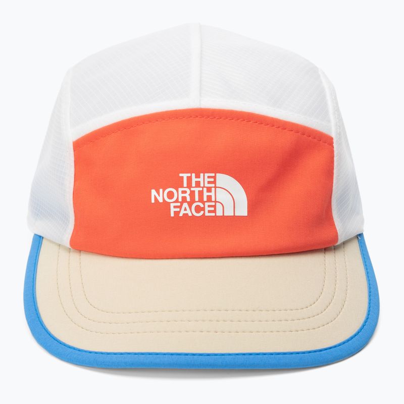 Czapka z daszkiem The North Face Run optic blue/radiant orange/white 4