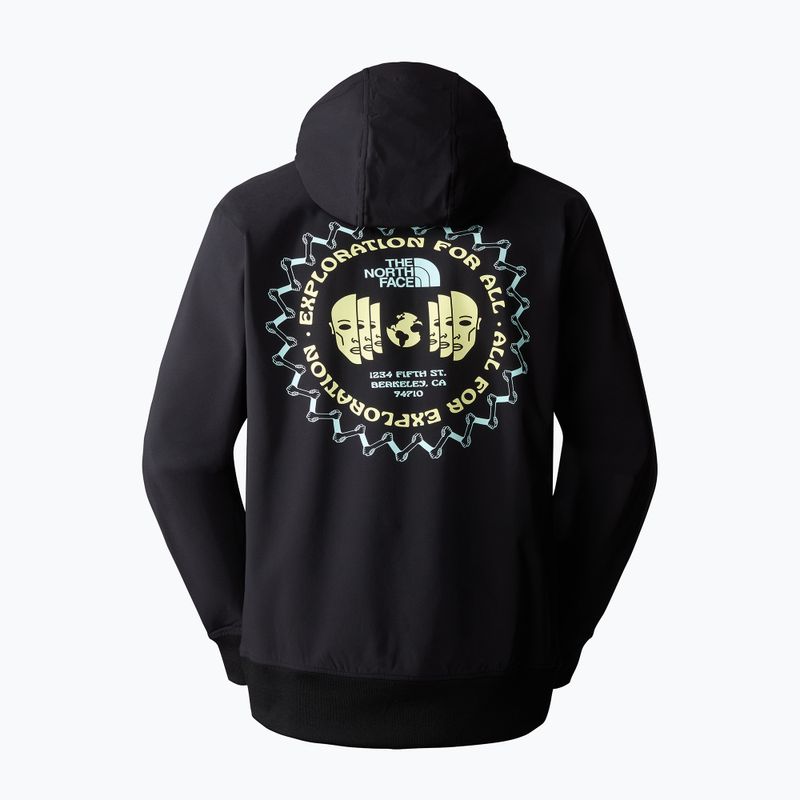 Bluza męska The North Face Tekno Logo Hoodie black/ sun sprite 6