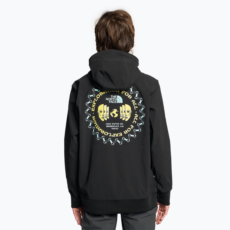 Bluza męska The North Face Tekno Logo Hoodie black/ sun sprite 2