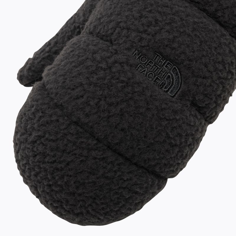 Rękawiczki trekkingowe The North Face Cragmont Fleece Mitt black/black 4