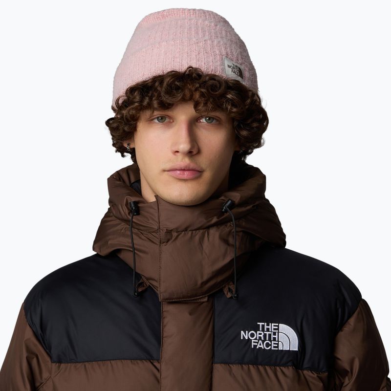 Czapka zimowa damska The North Face Salty Bae Lined pink moss 3