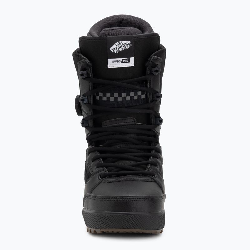 Buty snowboardowe męskie Vans Invado Pro M black/gum 3