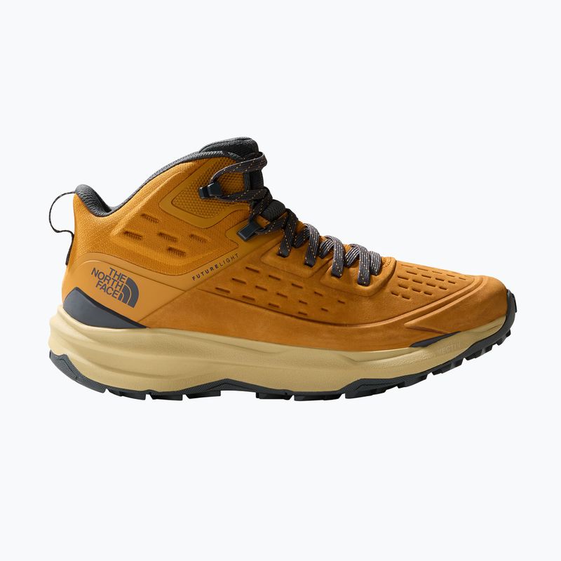 Buty turystyczne męskie The North Face Vectiv Exploris 2 Mid Futurelight Leather citrine yellow 8