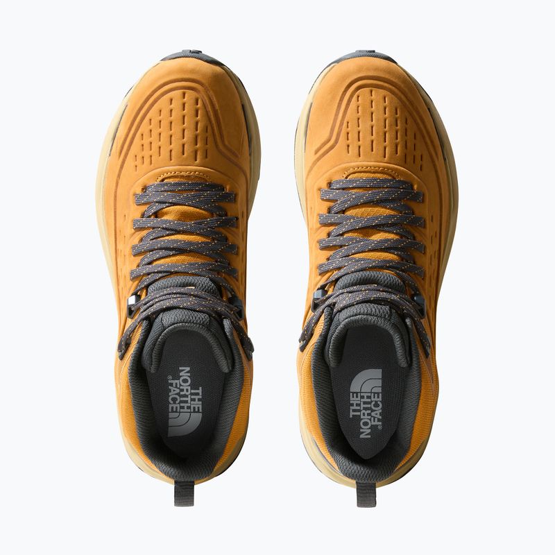 Buty turystyczne męskie The North Face Vectiv Exploris 2 Mid Futurelight Leather citrine yellow 10