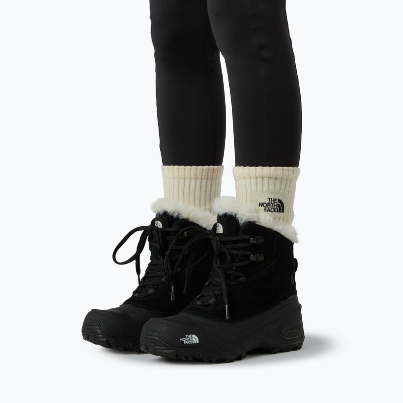 Śniegowce dziecięce The North Face Shellista V Lace WP black/black 8