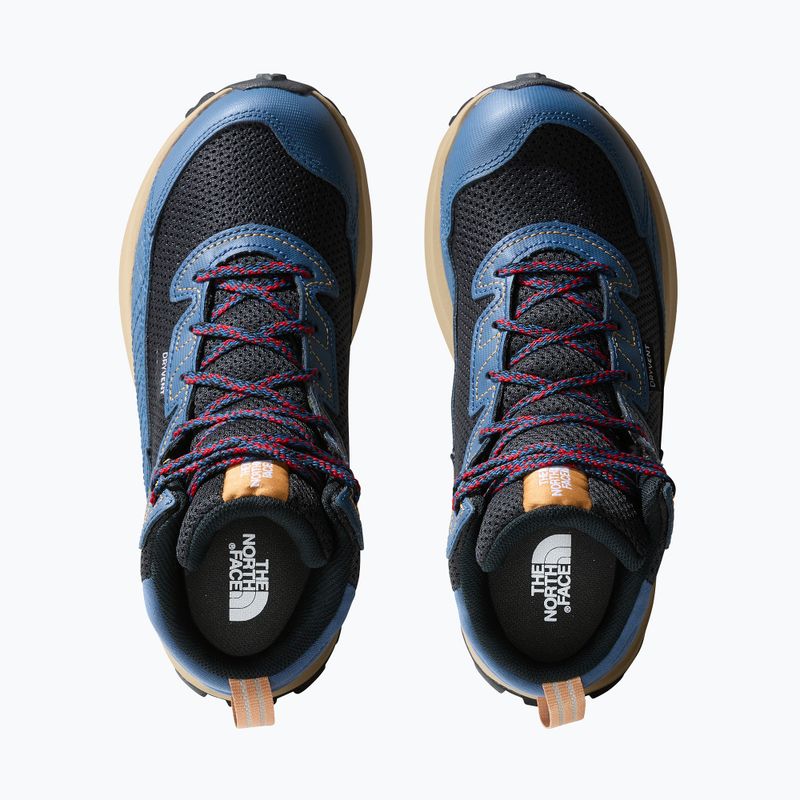 Buty turystyczne dziecięce The North Face Fastpack Hiker Mid WP shady blue/white 14